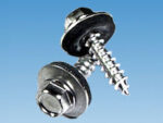 Indented Hex Washer Tapping Screws Type A with EPDM Washer