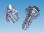 Slotted Indented Hex Washer Tapping Screws Type A